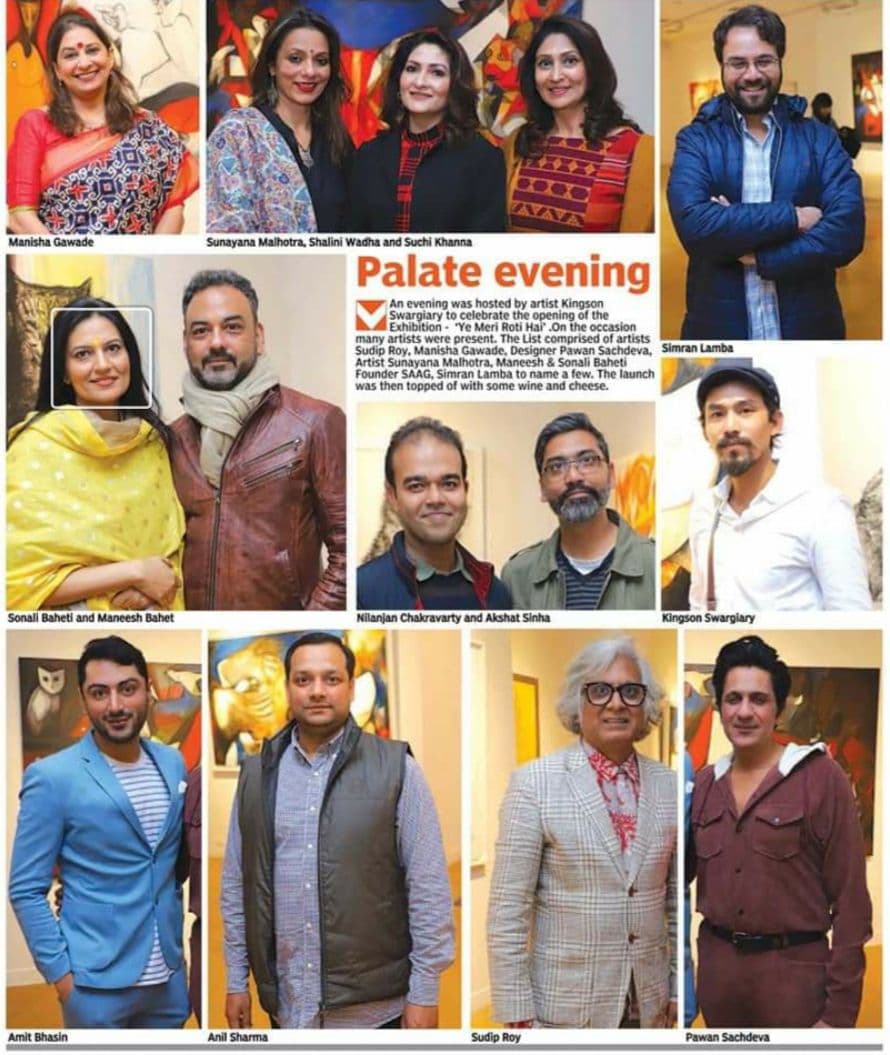 Magazine article covering Haute Services lifestyle events and gastronomy initiatives