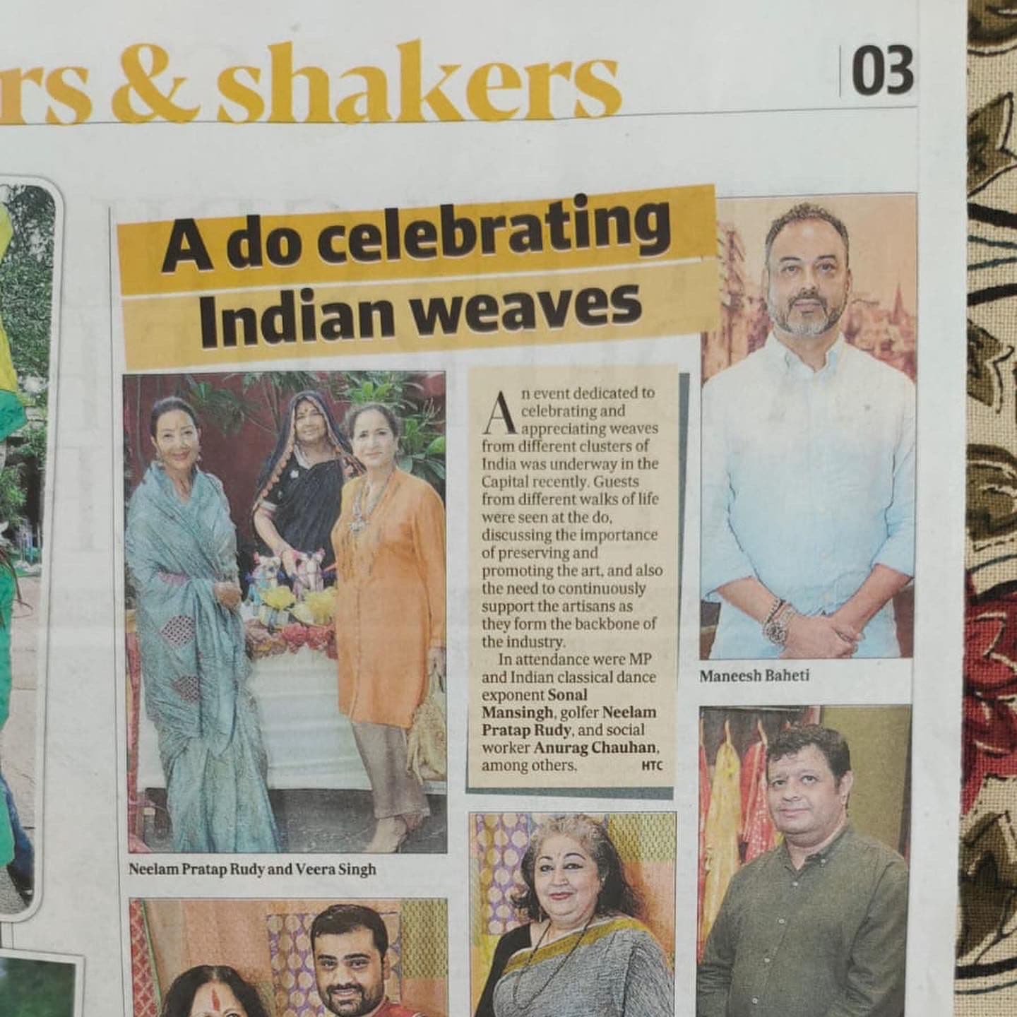 Editorial feature on Haute Services lifestyle events and cultural curation