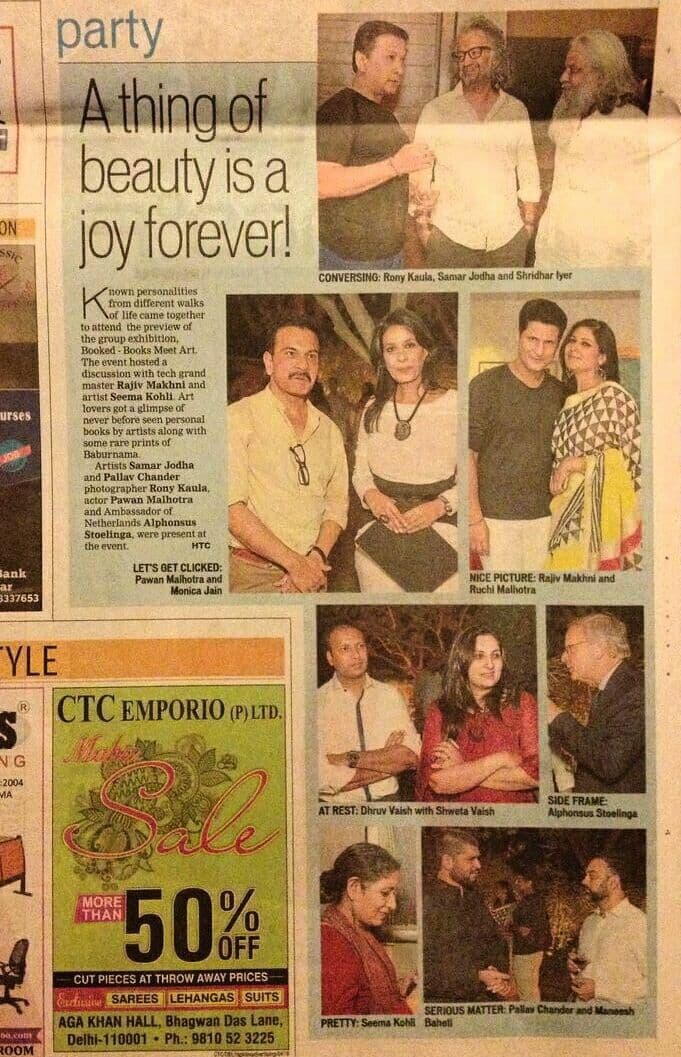 Newspaper coverage of Haute Services lifestyle events and cultural milestones