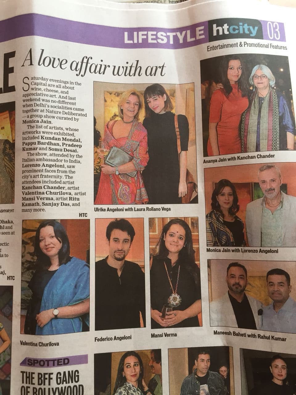 Editorial coverage of Haute Services founder Maneesh Baheti and gastronomy thought leadership