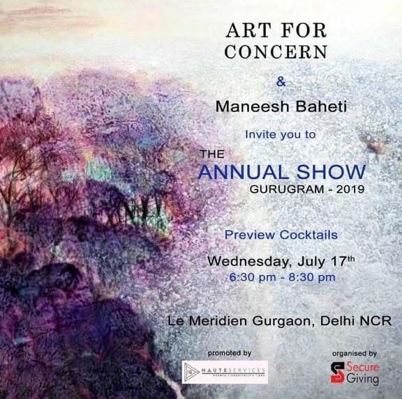 Contemporary Art Showcase - Strategic Collaborator at Le Meridien, Gurgaon, Haute Services curatorial footprint