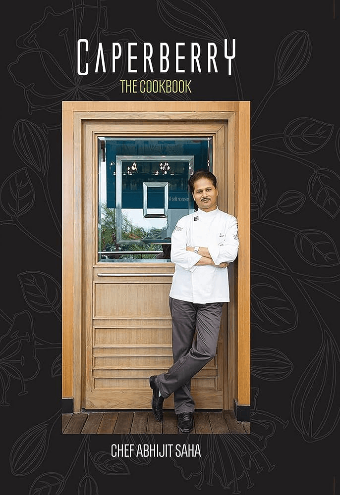 Abhijit Saha, Modern Indian Gastronomy Pioneer, at Haute Services curated book launch for "The Caperberry Cookbook"