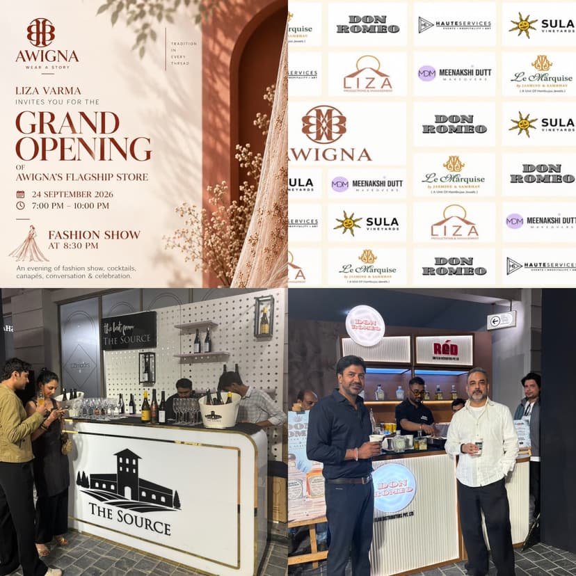 AWIGNA Flagship Store Launch - Strategic Marketing & Brand Collaboration New Delhi 24 Sep 2026, Haute Services fashion and lifestyle