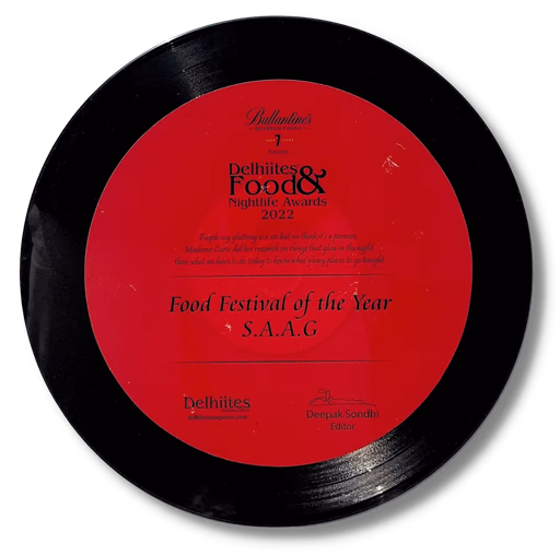 SAAG Food Festival of the Year 2019 award, National Gastronomy Recognition