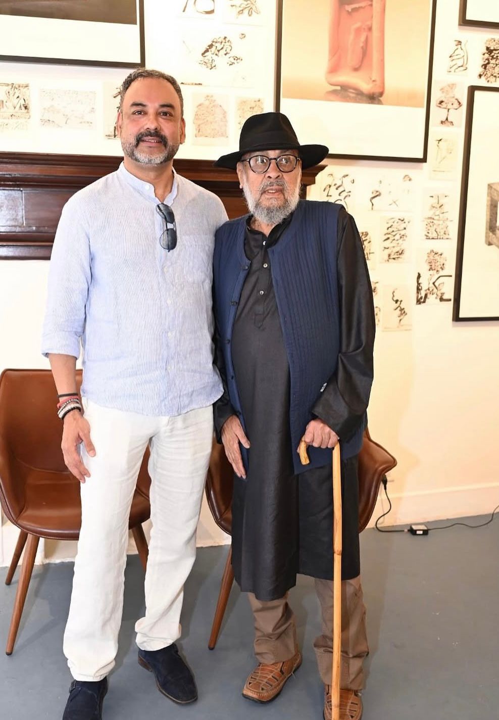 Haute Services art advisory event with artists, collectors and dignitaries