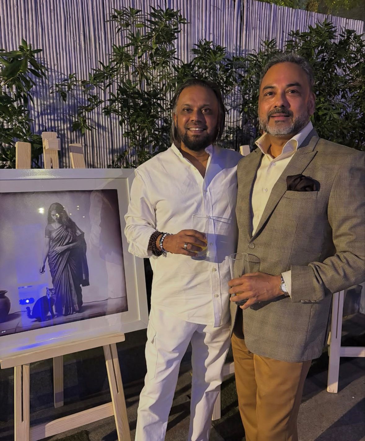 Haute Services art advisory event with artists, collectors and dignitaries