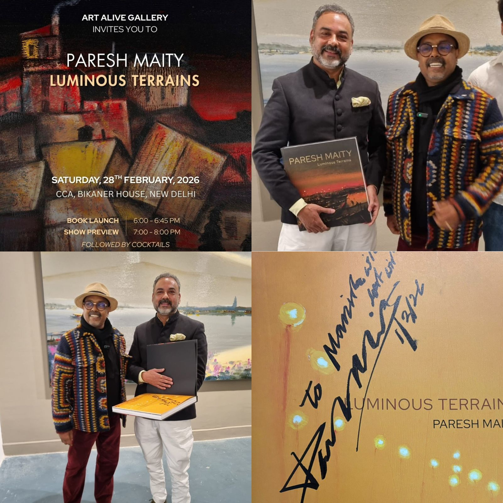 Haute Services art advisory event with artists, collectors and dignitaries