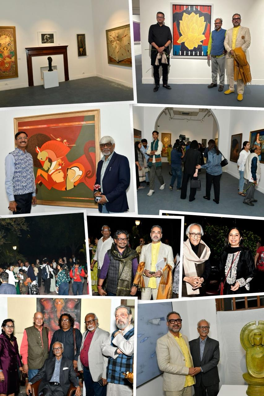 Haute Services art advisory event with artists, collectors and dignitaries